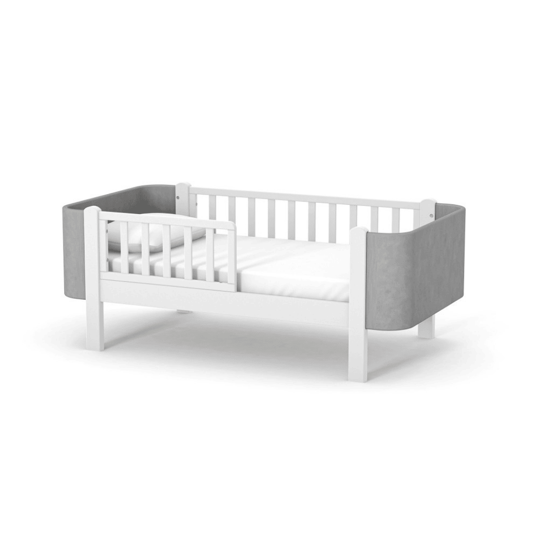 Postel pro Teenagery Zukko Soft 160 Gekko Kids, Šedá / Bílá